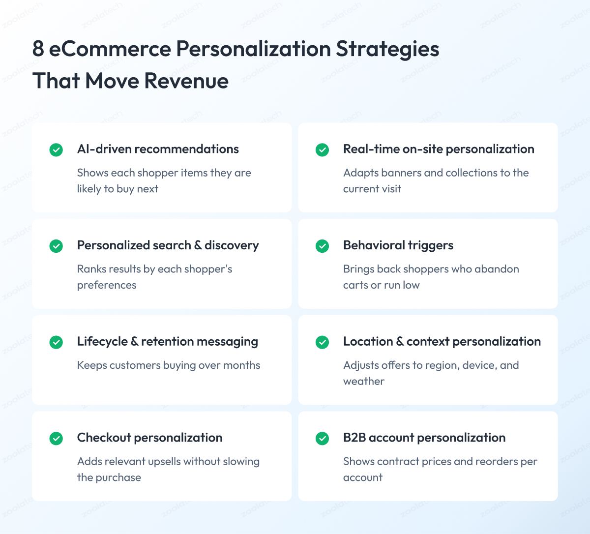 8 eCommerce Personalization Strategies That Move Revenue 8 eCommerce Personalization Strategies That Move Revenue