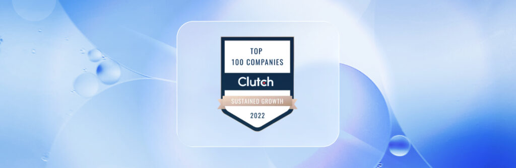 Zoolatech on This Year’s Clutch Top 100 Sustained Growth Companies!