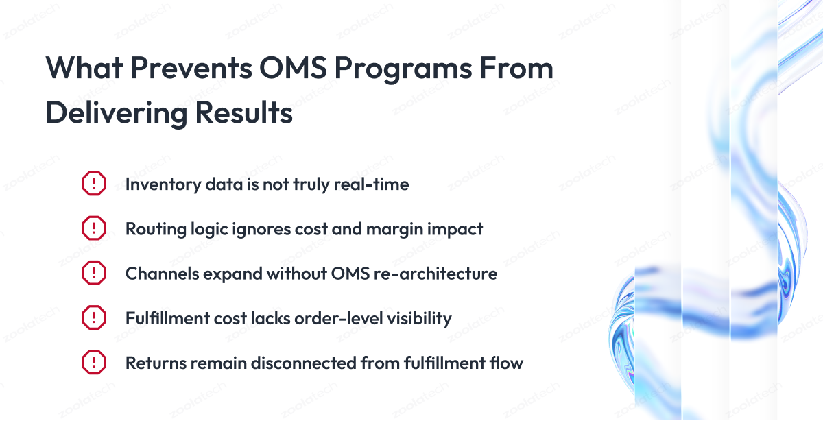 OMS challenges