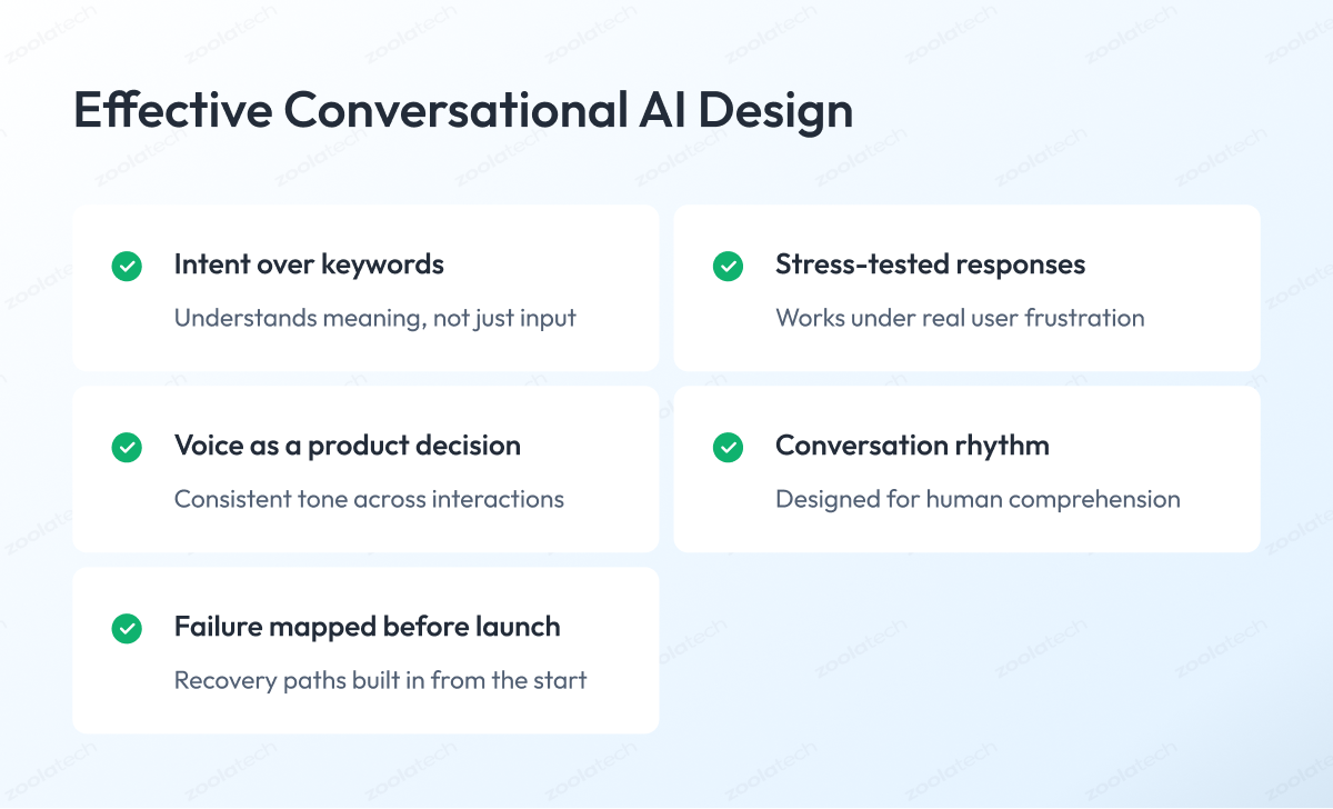 AI Conversational Design Best Practices