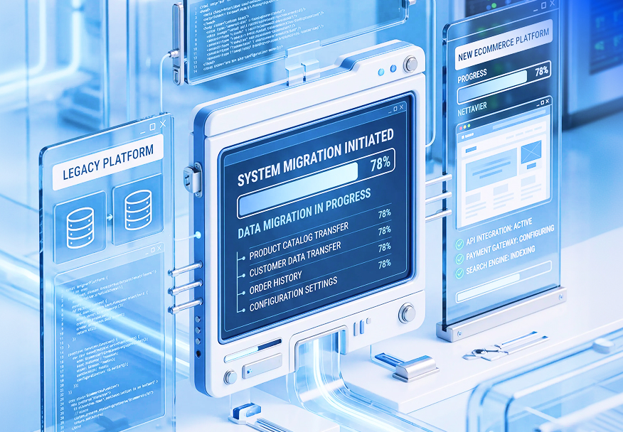 E-commerce migration services