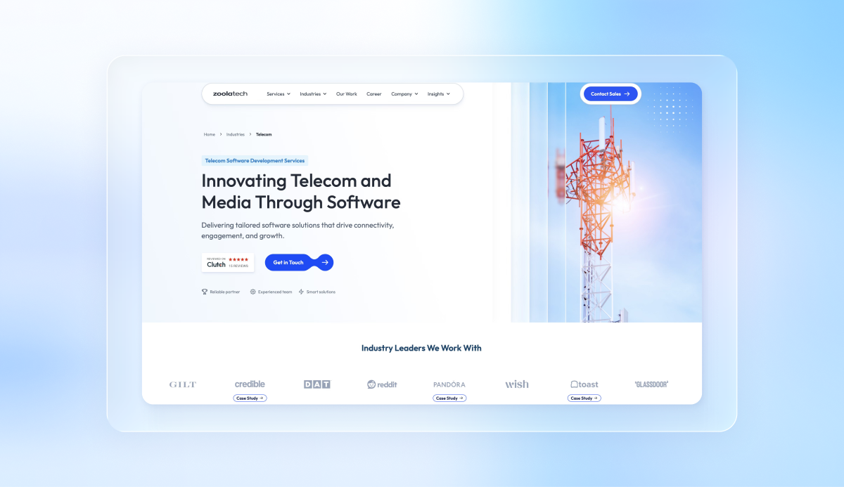Top Telecom Software Development Companies - Zoolatech