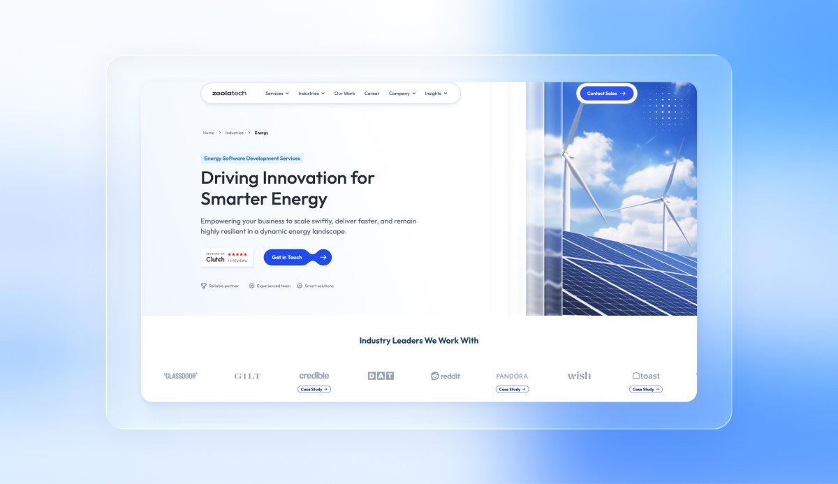 Top Energy Software Development Companies in 2026 - Zoolatech