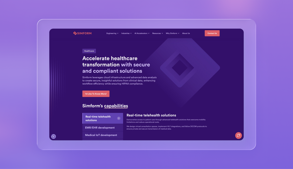 Top Healthcare Software Development Company - Simform