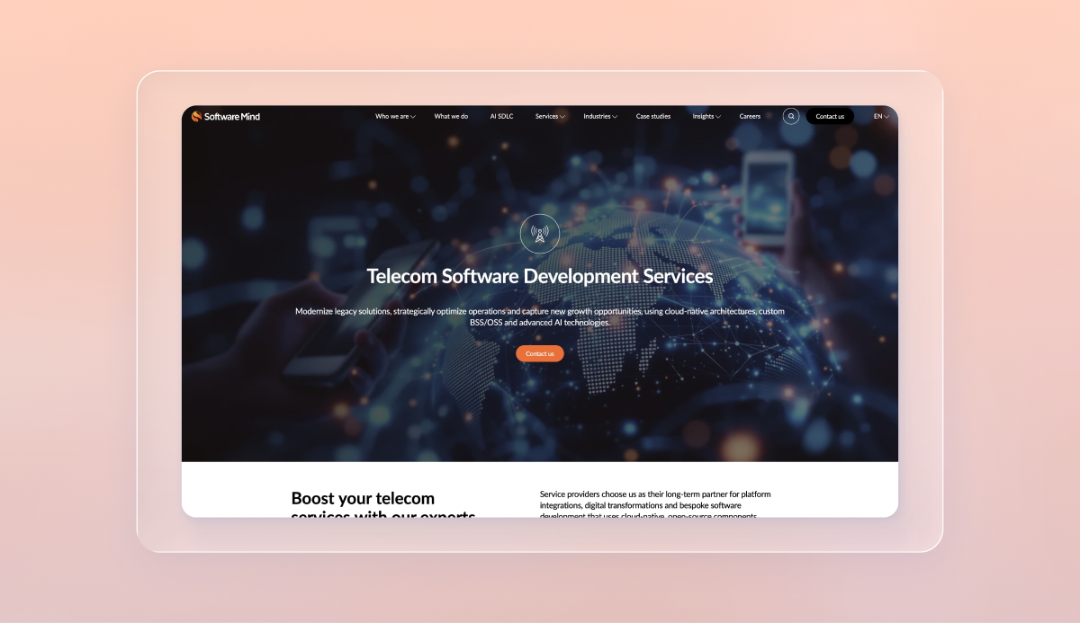Top Telecom Software Development Companies - SoftwareMind