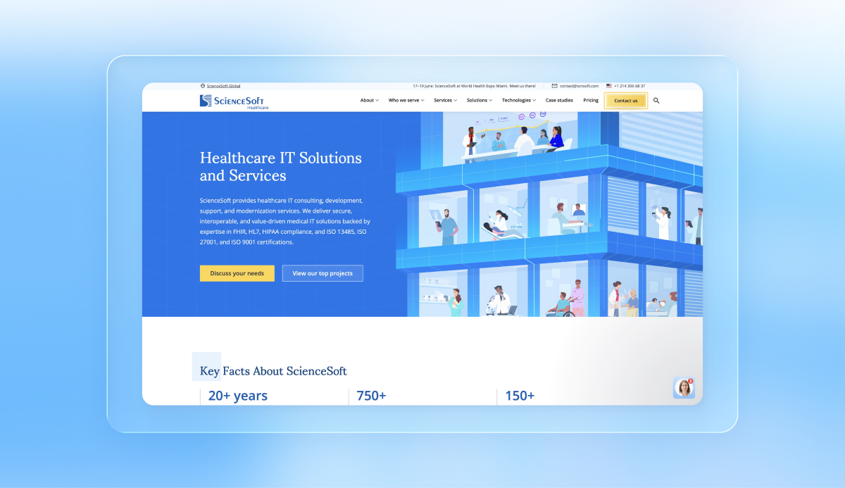Top Healthcare Software Development Company - ScinceSoft