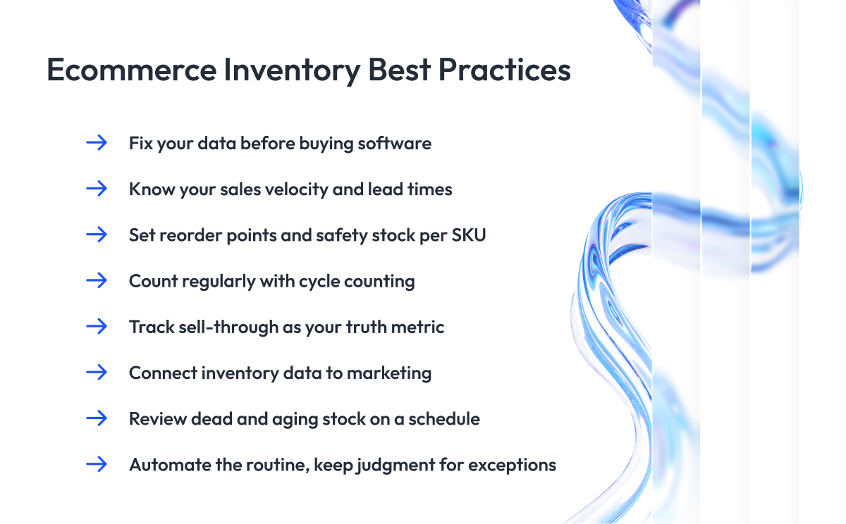 Ecommerce Inventory Best Practices Ecommerce Inventory Best Practices