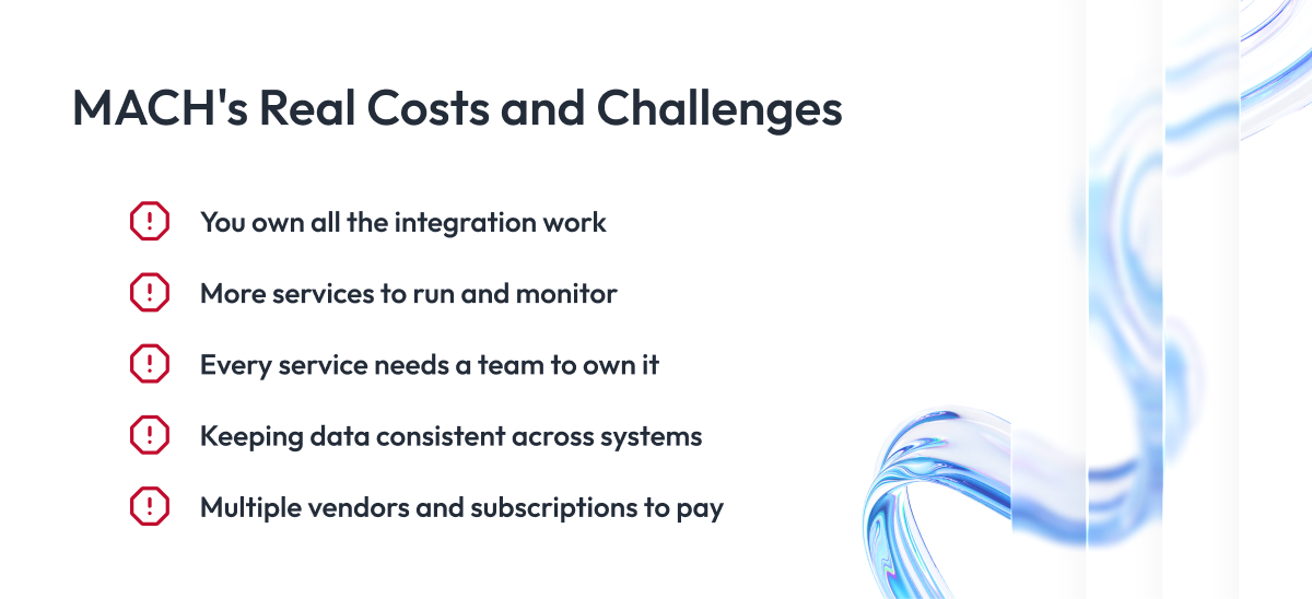 MACH's Real Costs and Challenges