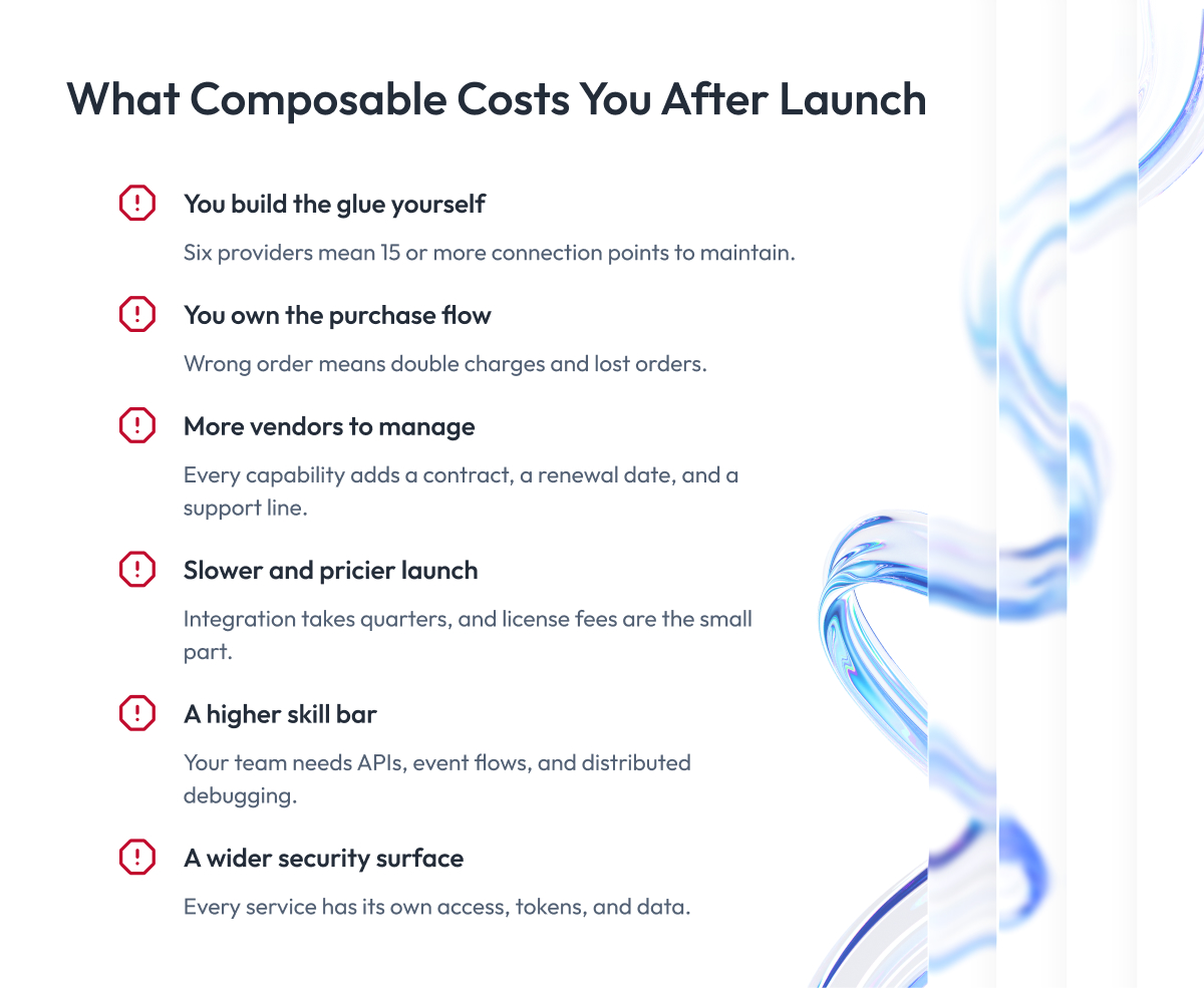What Composable Costs You After Launch What Composable Costs You After Launch