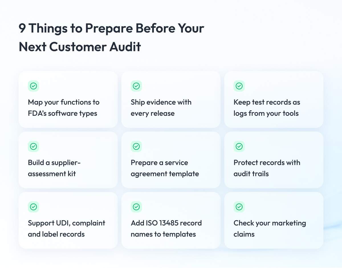 9 Things to Prepare Before Your Next Customer Audit 9 Things to Prepare Before Your Next Customer Audit